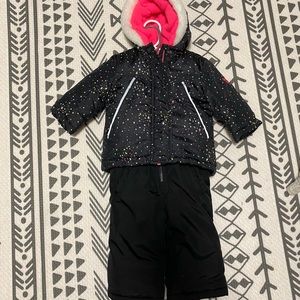 OshKosh Like New Infant Coat and Snow Pants Set